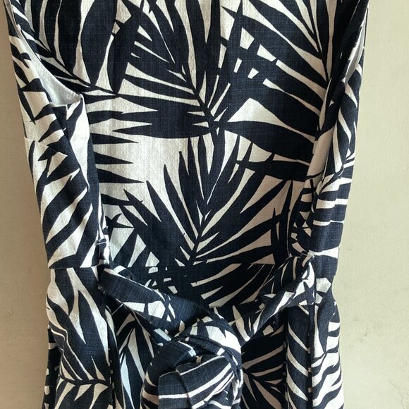 Hobbs Sleeveless Size 10 Black & White Dress - Picture 7 of 16